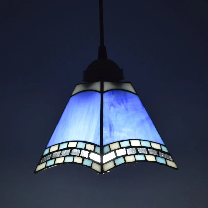 Подвесная лампа Tiffany в классическом стиле для кафе средиземноморском E27 110-240 В |