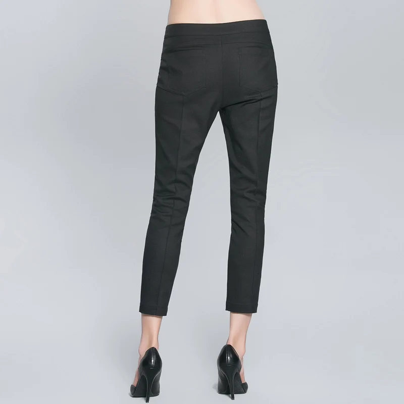 Брюки карандаш женские хлопковые до щиколотки на молнии|pencil pants women|pencil pantsfashion women