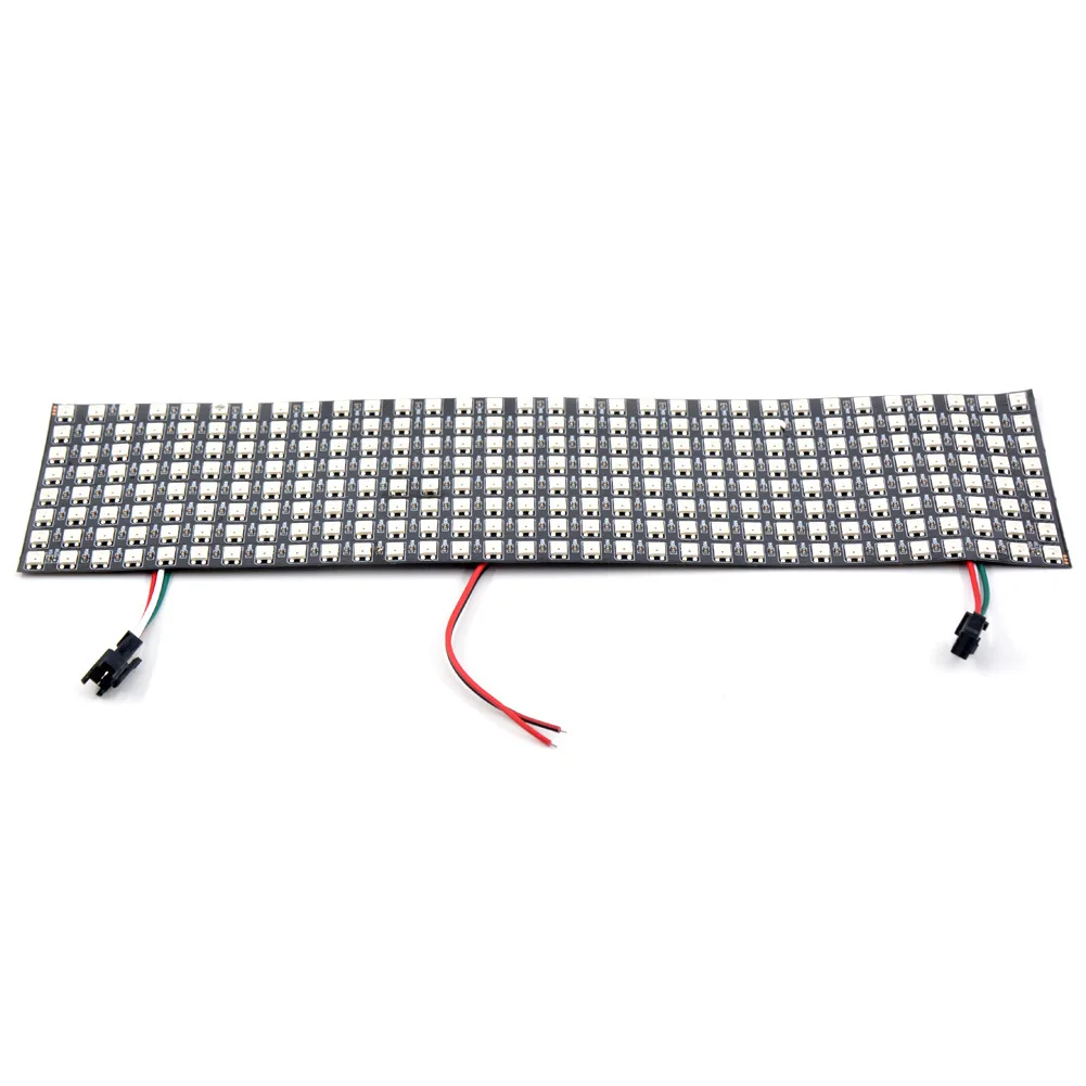 8*32 светодиодный матричный пиксельный экран SK6812 WS2812B встроенный IC 256 пикселей