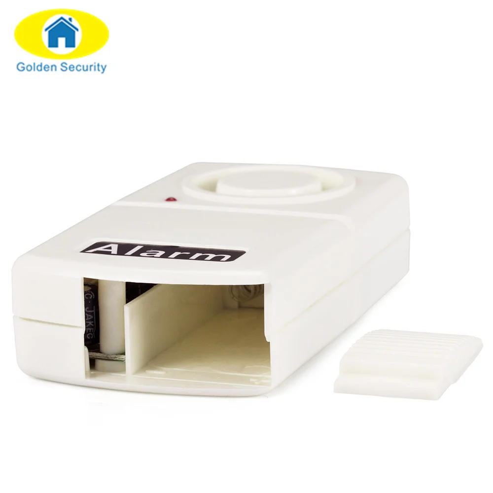 Золотой безопасности мини Anti Theft Вибрация Шок детектор Сенсор Беспроводной