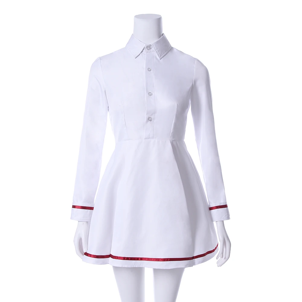 ROLECOS Cardcaptor Sakura Clearcard Косплей Костюм Kinomoto Tomoyo Daidoji Школьная форма Косплей|school uniform