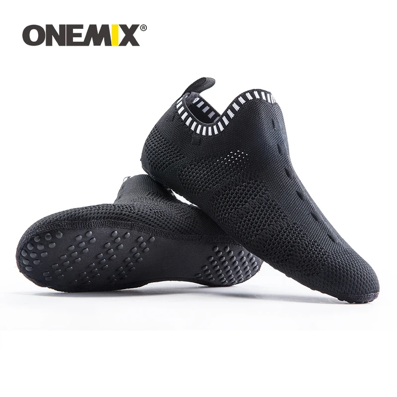 ONEMIX New 2022 Women Indoor Shoes Quick Dry Mesh Environmentally Women Casual Yoga Shoes Slippers Breathable Socks Light Shoes