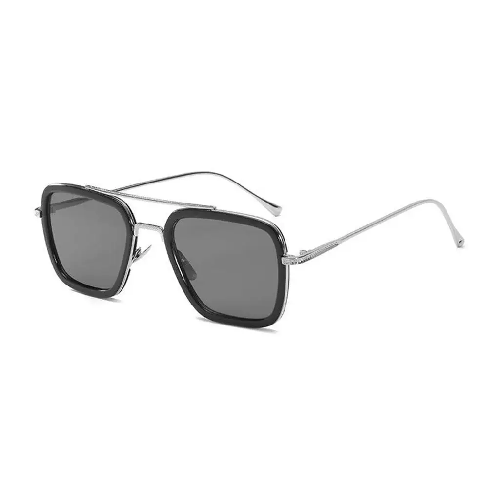 Ironman glasses Edith Sunglasses Spider Man 3 glasses Retro Sunglasses men&women Radiation Protection Anti-UV Decoration Glasses