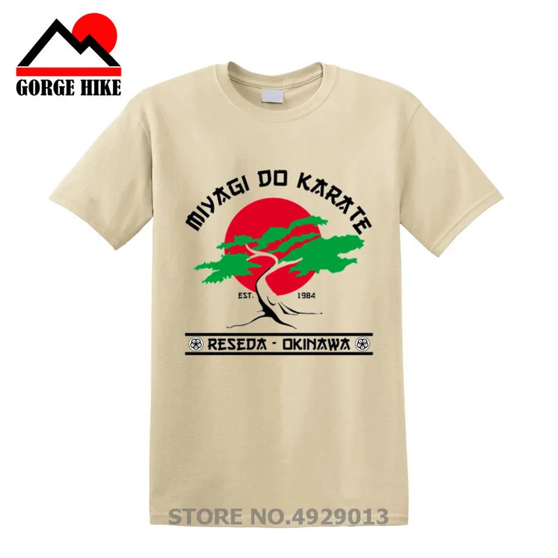 Футболки Miyagi Do Karate Homme Tees Kyokushin Masutatsu Oyama Cobra Kai Japan-мужская футболка с принтом на