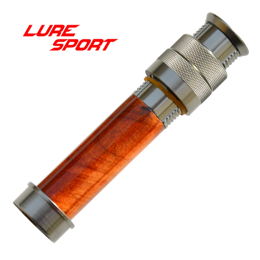 

LureSport катушка для нахлыстовой катушки, Деревянный алюминиевый корпус с заглушкой id8,5 мм, удочка, компоненты для ремонта, удилище для нахлыста, аксессуары «сделай сам»