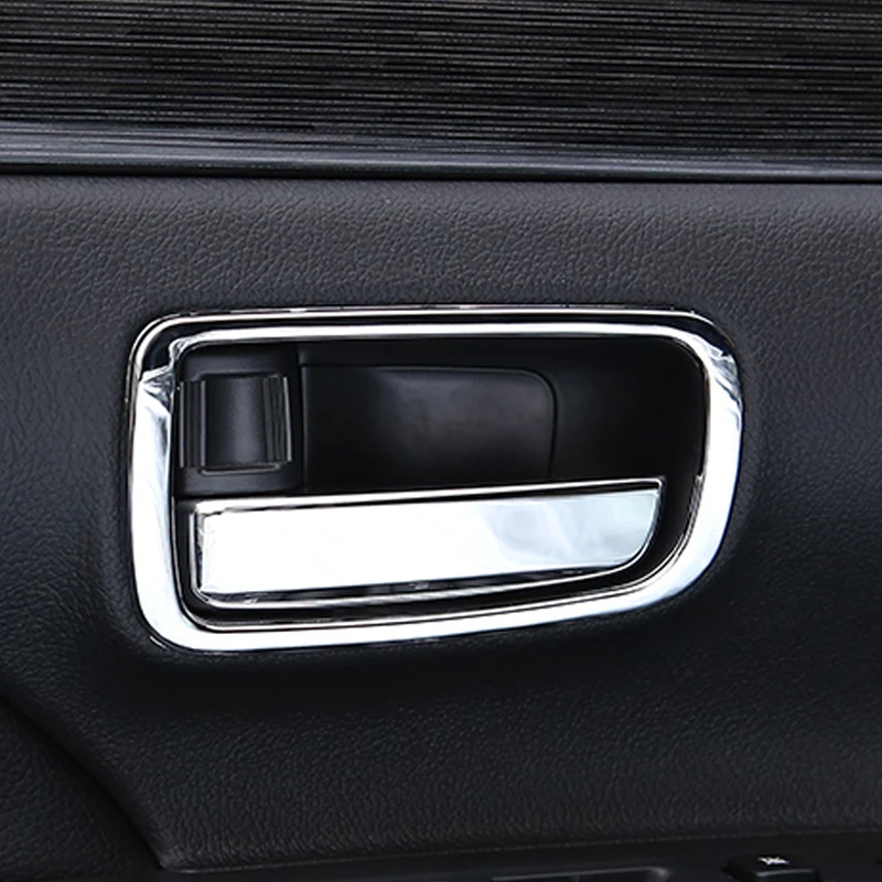 Для Mitsubishi Outlander 2014 2015 2016 2017 2018 2019 хромированная для внутренней дверной ручки Catch