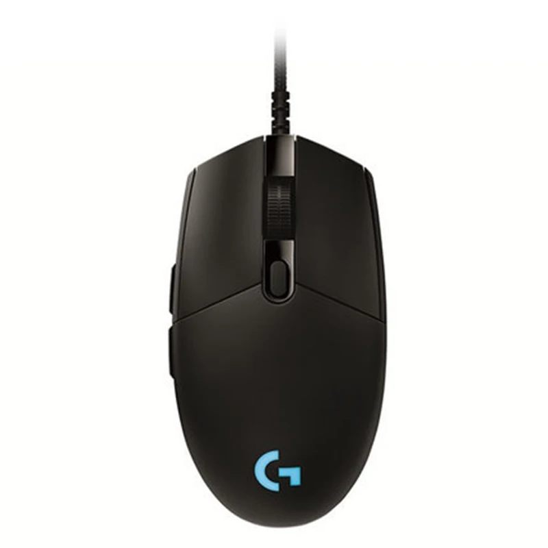 Новинка Logitech G Pro игровая мышь геймер профессиональная Проводная 12000 точек/дюйм RGB