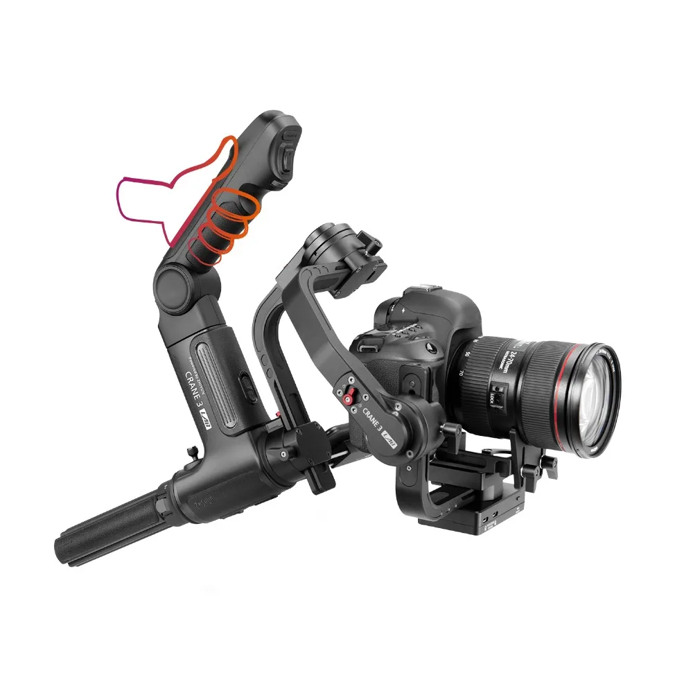Zhiyun Crane 3 LAB 3-осевой карданный стабилизатор для Nikon D850 Gimbal dslr камеры sony A9 A7R Canon 1DX Mark II 5D 6D gh5 PK Crane 2