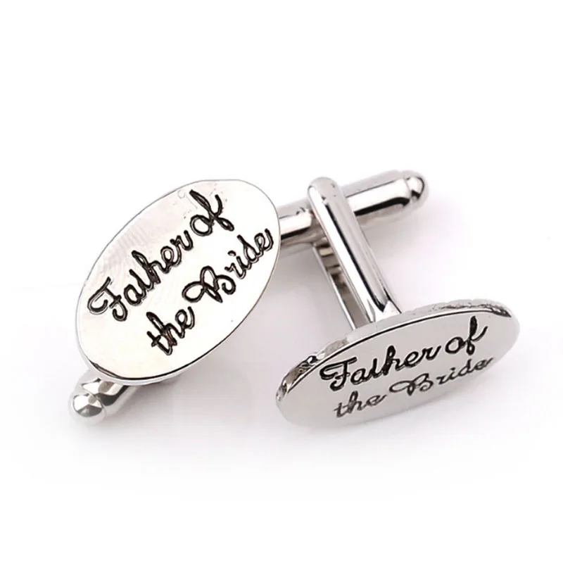 Bluelans/Овальный рубашка Свадебные запонки зажимы/Повседневные платья/Жених Ашер