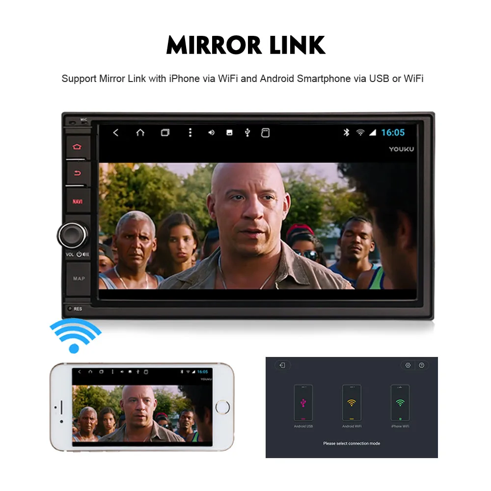 Автомагнитола Doppio din Android 8 1 Восьмиядерный DAB + Автомобильный радиоплеер GPS СБ Navi 4G