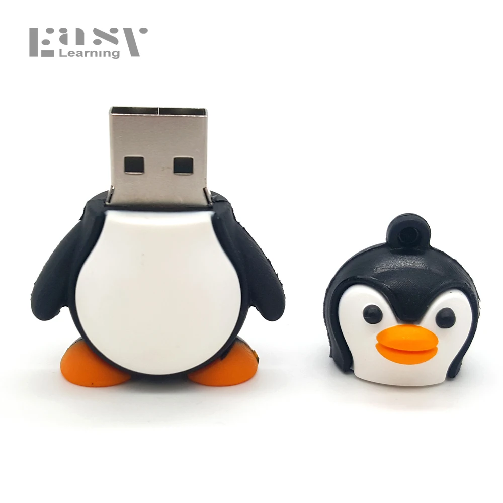 Горячая Распродажа USB 2 0 животные мультяшный флеш накопитель Usb карта памяти 4GB 8GB