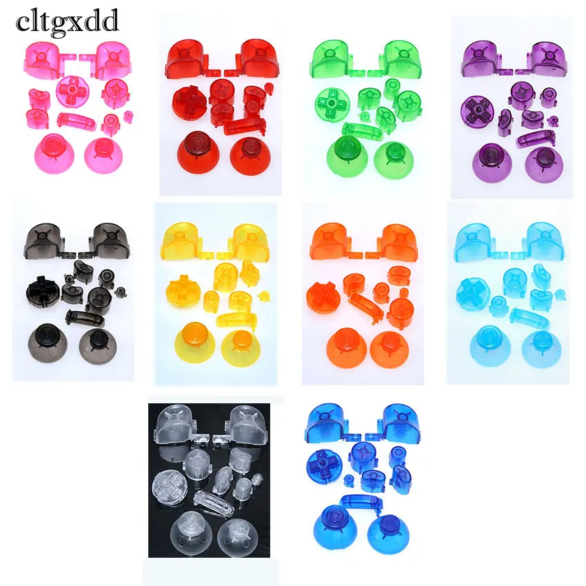 

cltgxdd 1set Analog Stick Cap Buttons Keypads Y X A B Z Buttons for Nintend Gamecube controller - Joystick