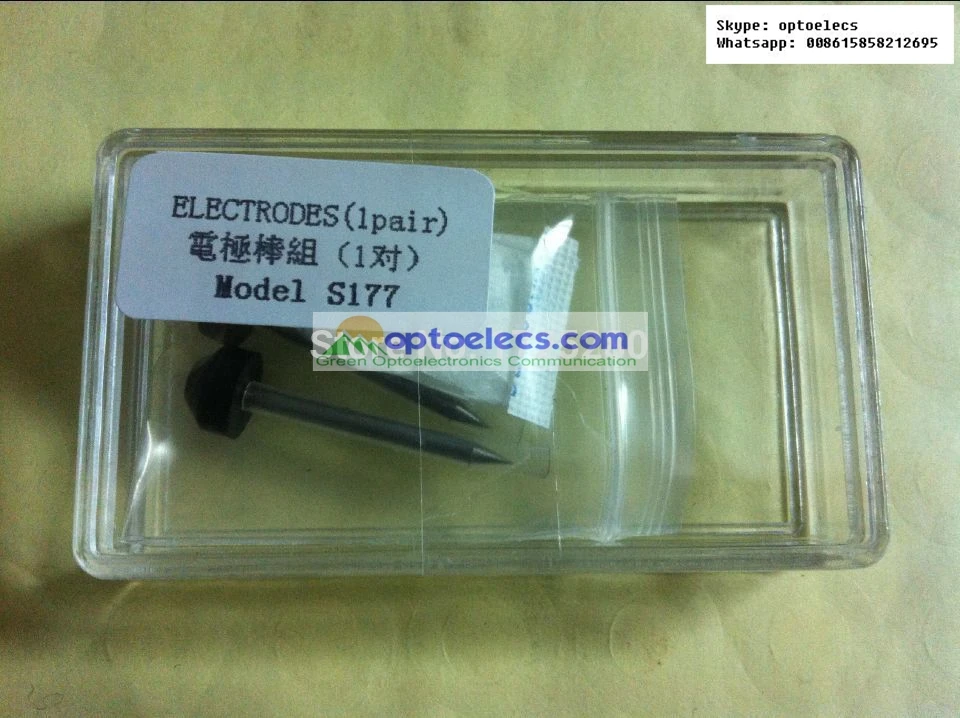 

Free shipping Fitel S960 electrodes for S175/ S177 fusion splicer