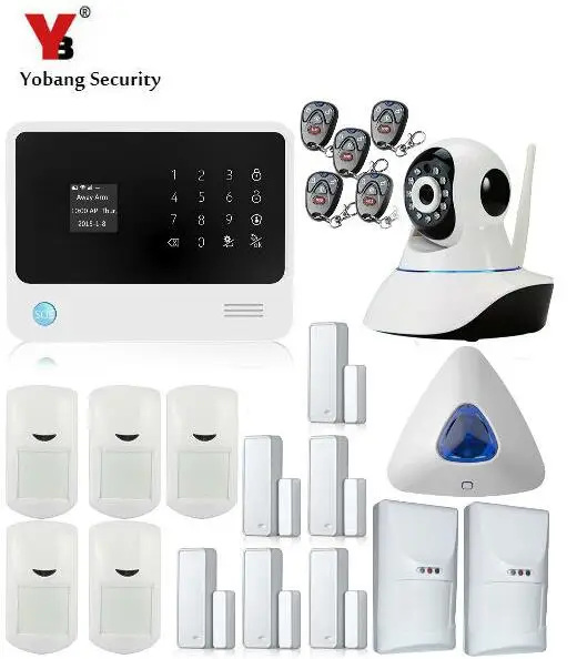 YoBang Security G90B GPRS Беспроводная автоматическая система охранной сигнализации
