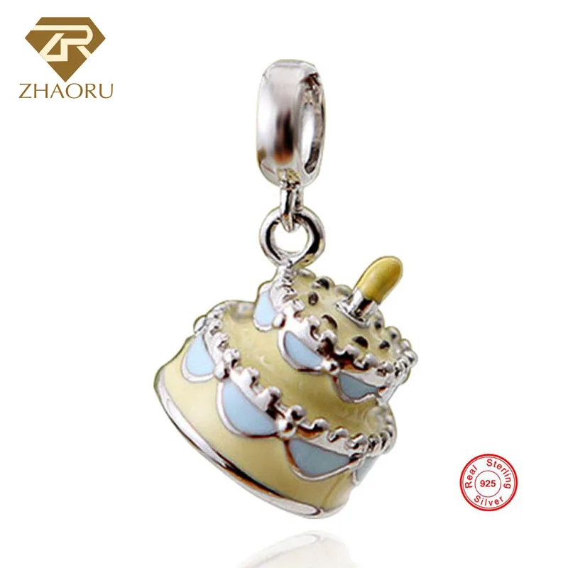 Zhaoru новые оригинальные эмалированные подвески из стерлингового серебра 925 пробы