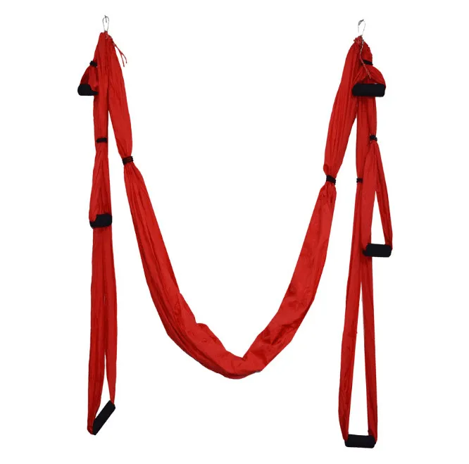 Нейлоновый гамак shioze 250x145 см 210 т не эластичный антигравитационный для йоги