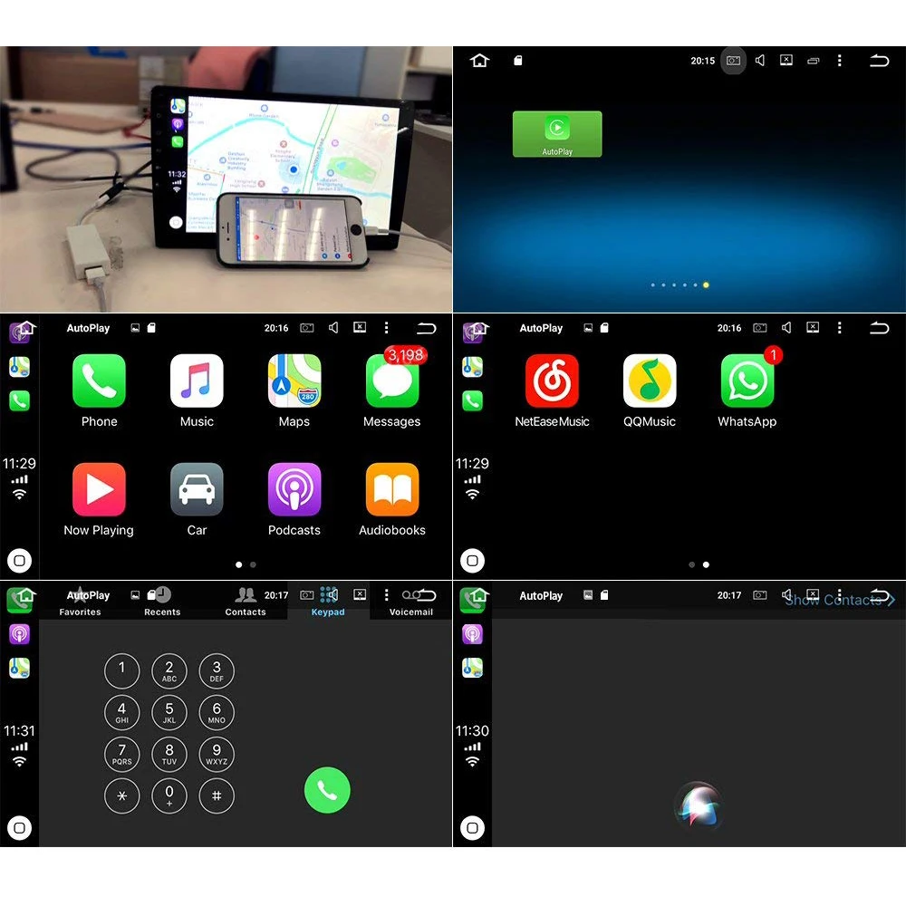 CarLink USB Smart Link Apple CarPlay Dongle для Android навигационного плеера Mini Carplay Stick с Auto|Кабели