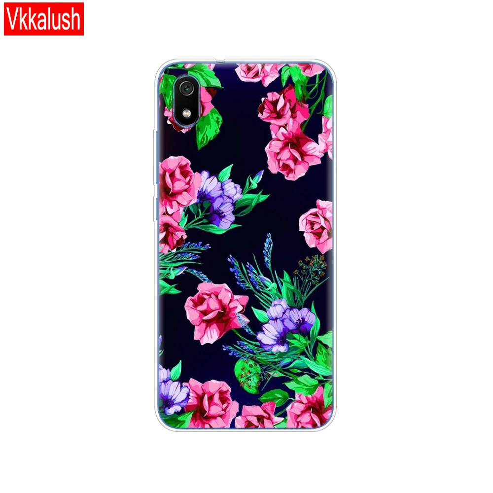 80038 Силиконовый чехол для Xiaomi Redmi 7a, чехол s, полная защита, мягкая задняя крышка из ТПУ для Redmi 7 A, чехол-бампер для телефона - Цвет: 80038
