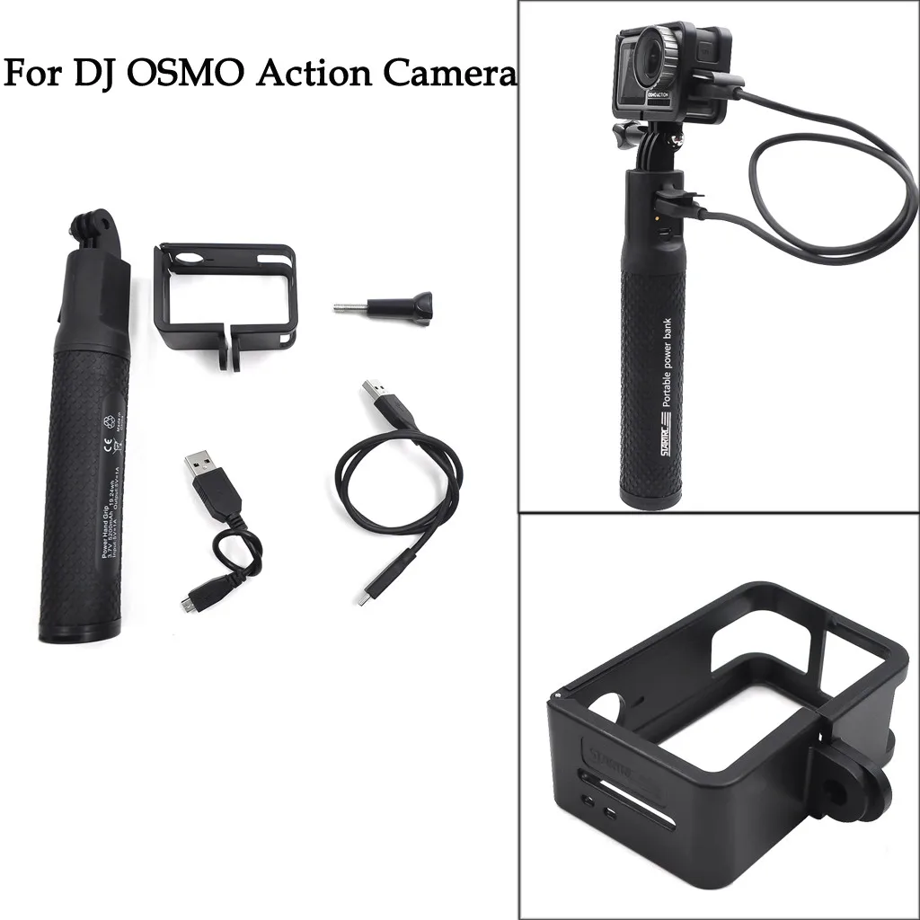 Для Insta 360 ONE X/DJ OSMO Экшн-камера мощная портативная селфи палка зарядное устройство Новое поступление Мода