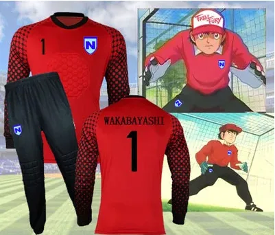 JP Аниме капитан Цубаса Японская футбольная команда JFA вратарь Wakabayashi Genzo косплей