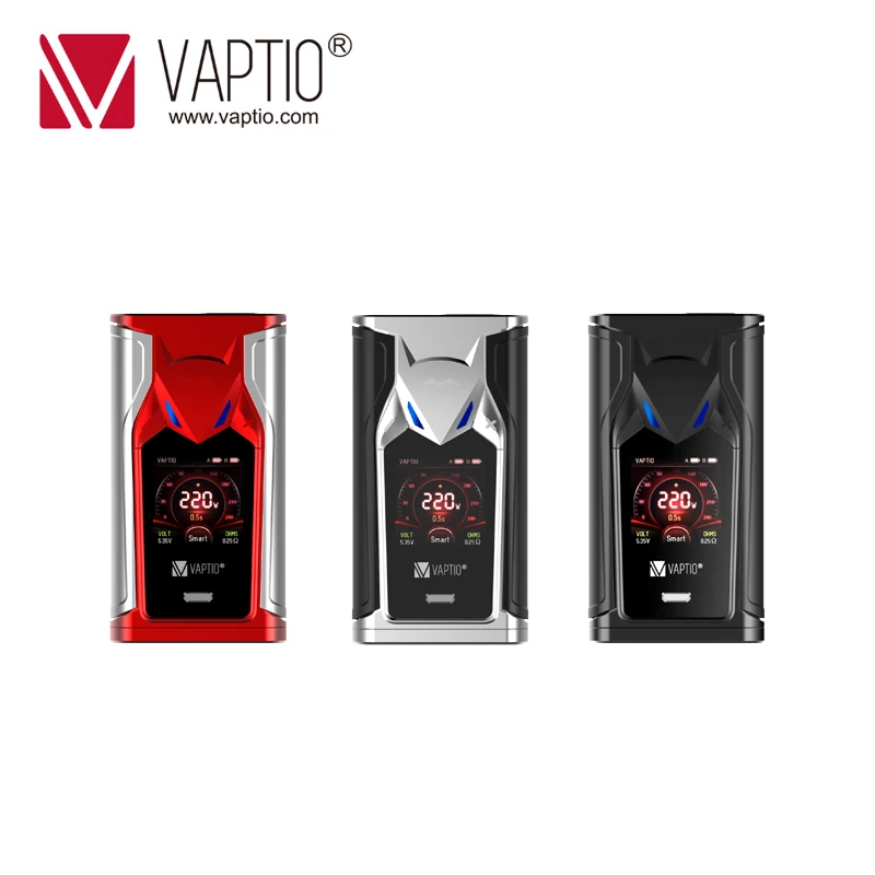 Электронная сигарета мод 220 Вт VAPTIO супер летучая мышь коробка поддержка 510x2