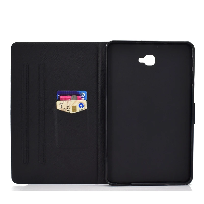 Чехол для планшета для samsung Galaxy Tab A A6 10," SM-T580 T585 панда чехол для Etui samsung Galaxy Tab E T580 чехол для книги