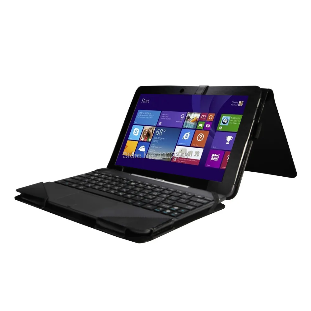 Роскошный чехол книжка Crazy Horse из искусственной кожи с клавиатурой для ASUS Transformer Pad