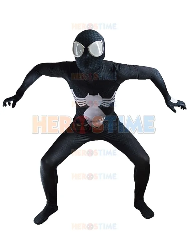 Новый черный костюм Человека-паука Venom Symbiote 3D принт Человек-паук косплей