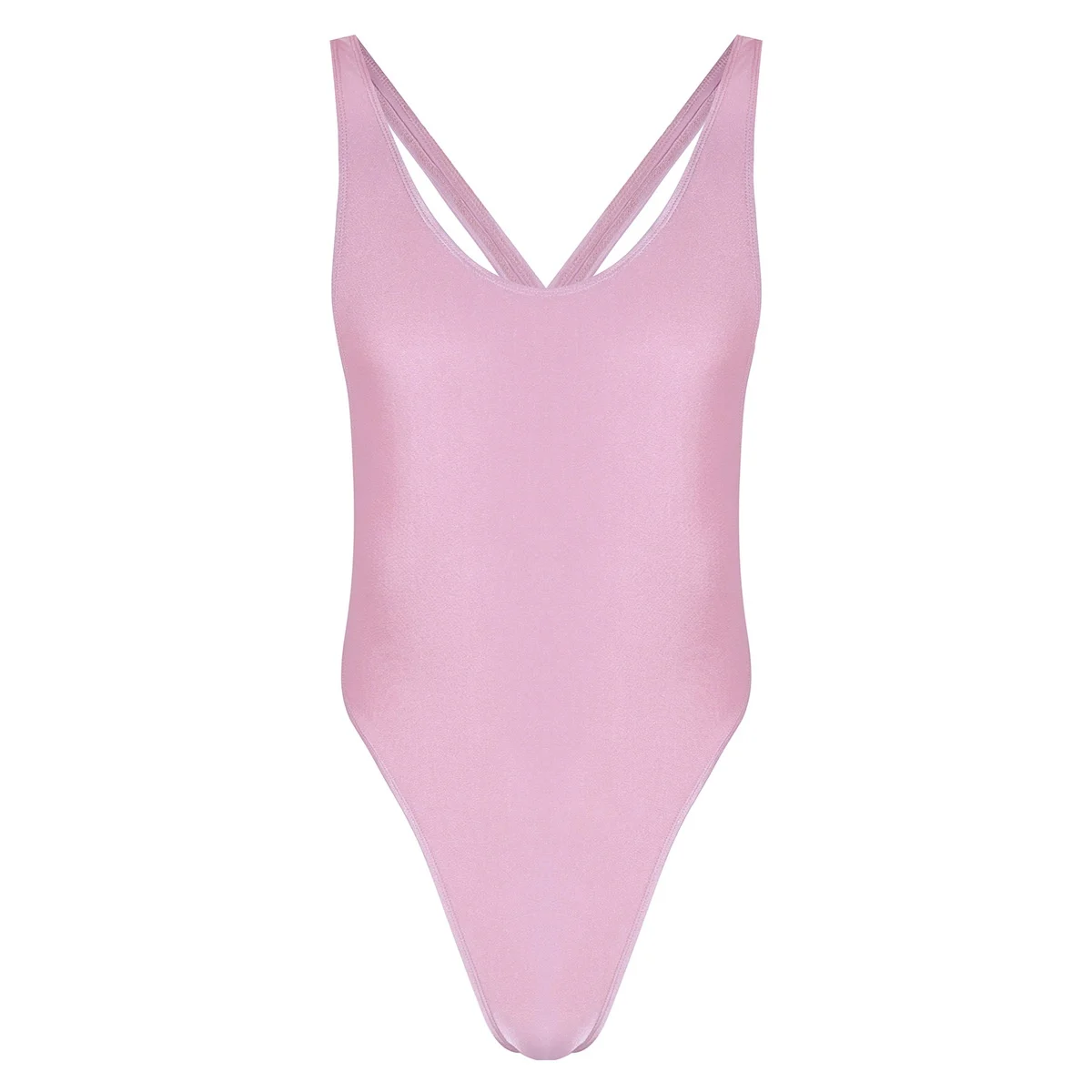 Pink Мужская одежда для занятий спортом, Кроссбоди, купальник, нижнее белье с высокой посадкой, боди с открытой спиной, гимнастическое трико, стринги, нижнее белье, комбинезон - Цвет: Pink