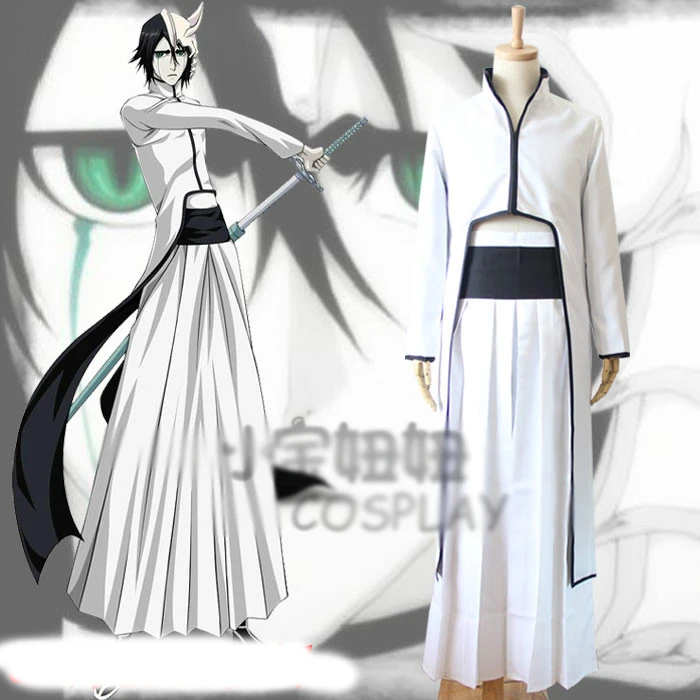 Отбеливатель Косплей отбеливатель Whit Ulquiorra Cifer Grimmjow Jaggerjack косплей костюм унисекс