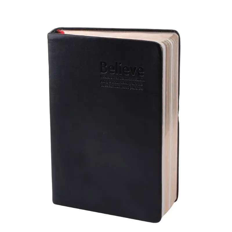 

Vintage Thick Paper Notebook Notepad Leather Bible Diary Book Journals Agenda Planner School Office Stationery Supplies Gifts