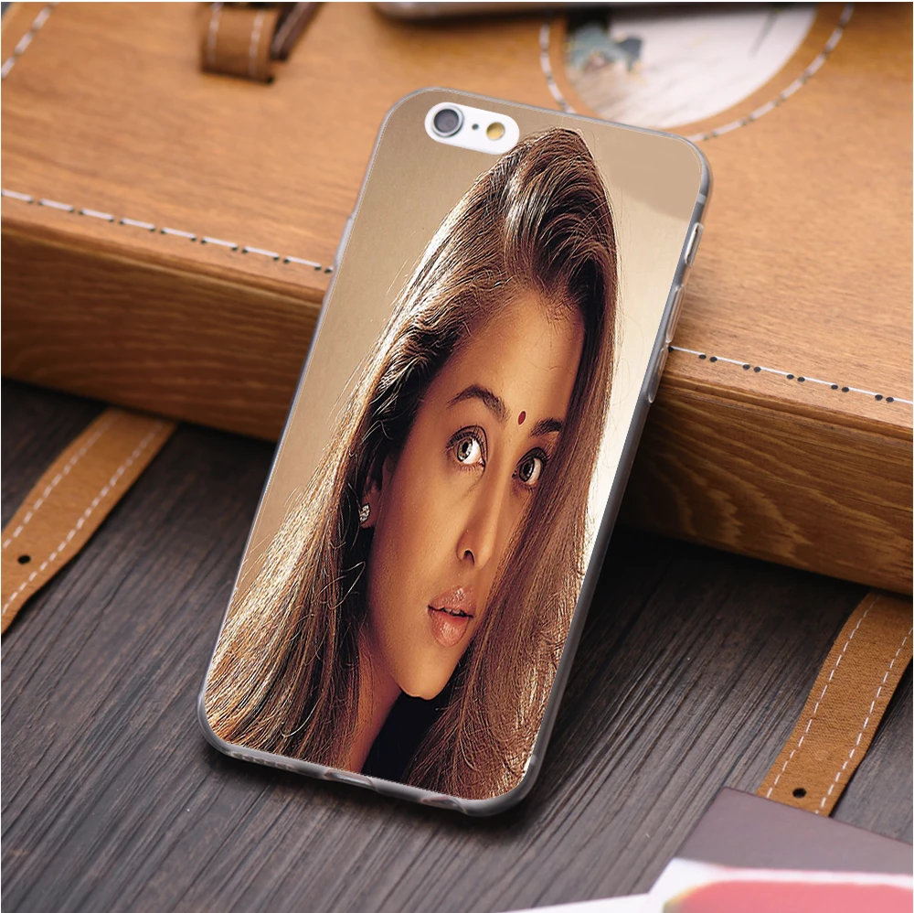 Жесткий Пластик AishwaryaRai Случай Мобильного Телефона Мини Для iphone 4 5 5c 6 плюс 7 и Плюс