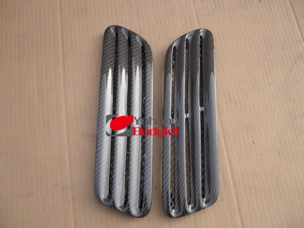 Вентиляционные отверстия для вытяжки из углеродного волокна OEM стиль (2 шт.) MITSUBISHI