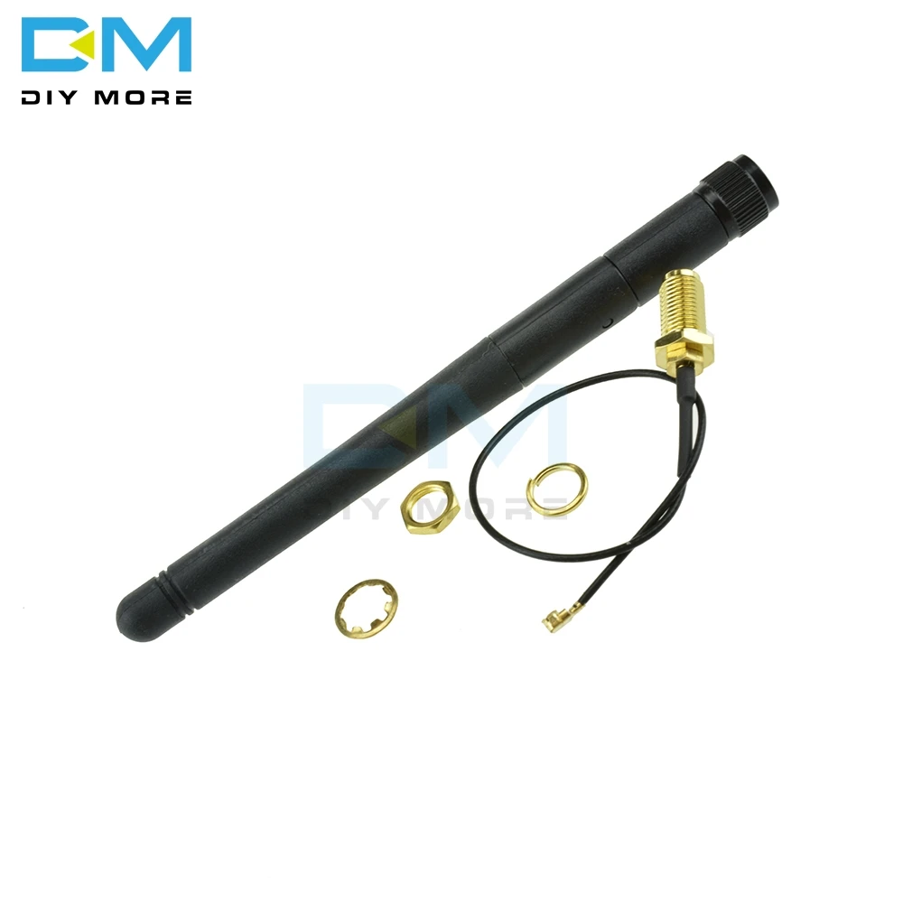 11 см 2 4 г Беспроводной антенна SMA палка 2dB 2.5dB усиления для NRF24L01 PA CC2500 модуль 20 IPX