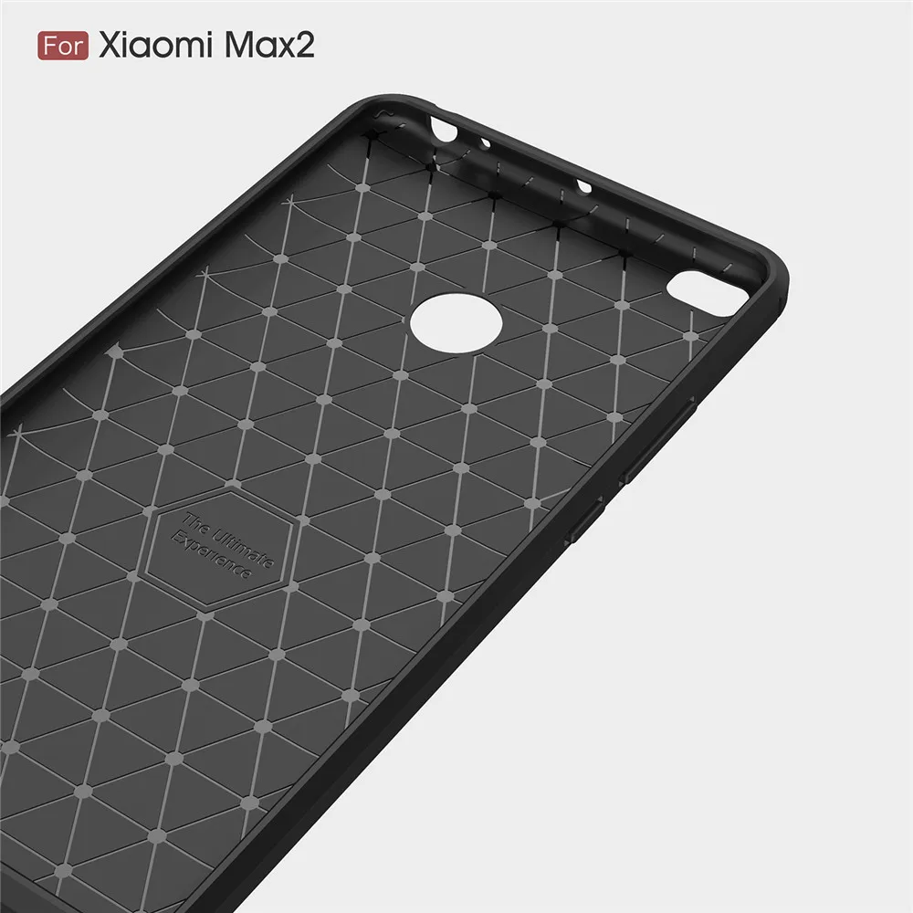 Чехол для Xiaomi Mi Max 2 Роскошный ультра тонкий мягкий силиконовый чехол из