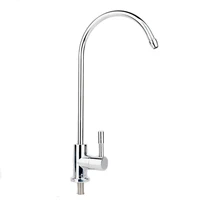 1pc 304 stainless steel water filter faucet 14 360 degree chrome osmosis drinking ro finish reverse sink faucets t