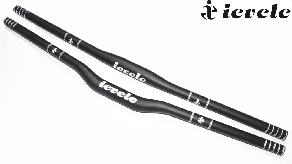 УГЛЕРОДНЫЙ руль ievele MTB плоский или подъемный 31 8*600 760 мм горный велосипед 3