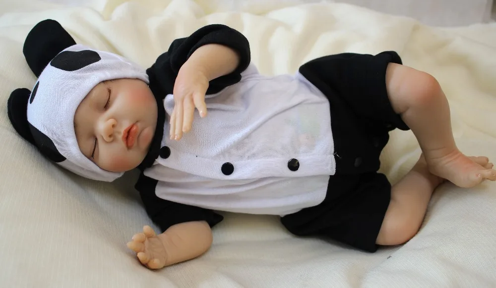 Силиконовая кукла reborn 20 дюймов 50 см bebe alive Реалистичная для сна ручная работа