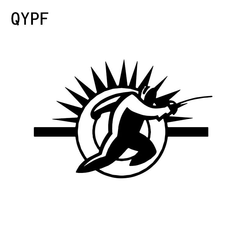 QYPF 14 1*9 4 см модные ограждения боевой графической декоративная Автомобильная