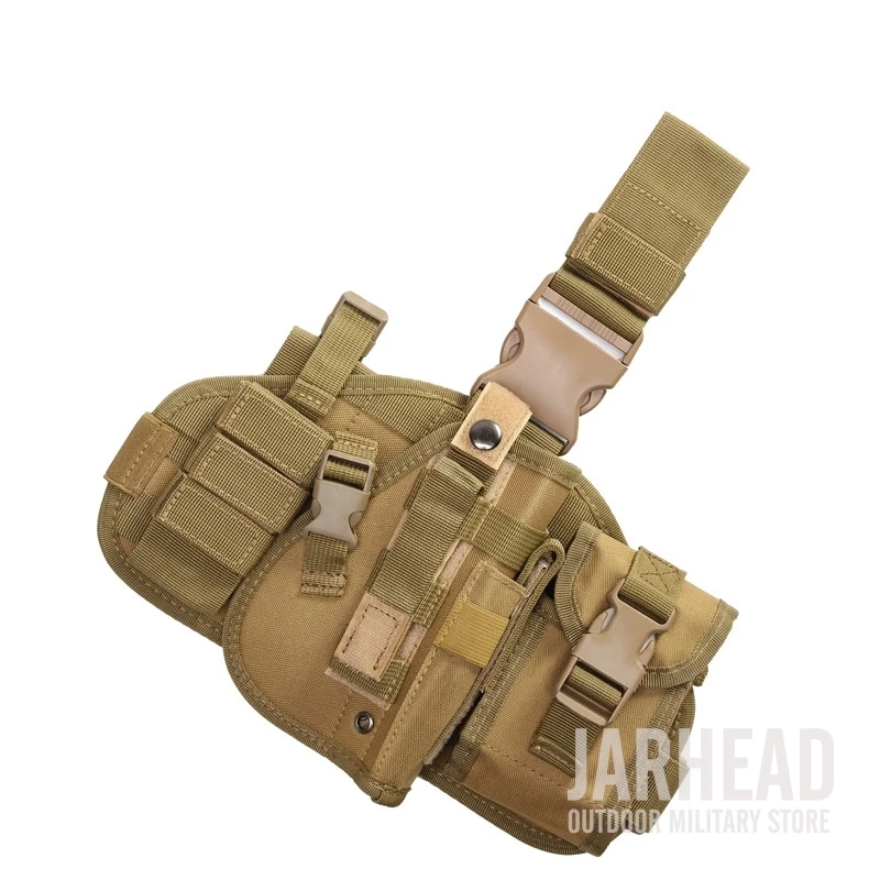 Hand Gun Holster Tactical Holster Combination Drop Leg Pistol Gun Holster for GL 17 M9 1911 M9A1 SP2022 P228 P229 P226 PPK USP