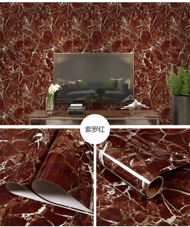 Утолщенные водонепроницаемые самоклеющиеся обои marbling настольная столешница подоконник краска кухня наклейка для ремонта