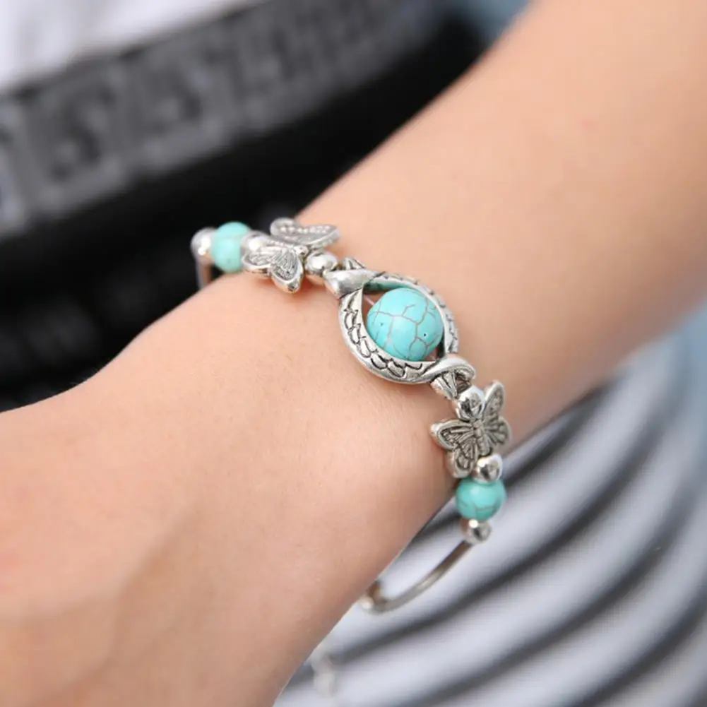 LNRRABC 2018 new Butterfly Bracelets Bangles Bohemian Jewelry Women Sale Bead Nation bracelets for women jewelry | Украшения и