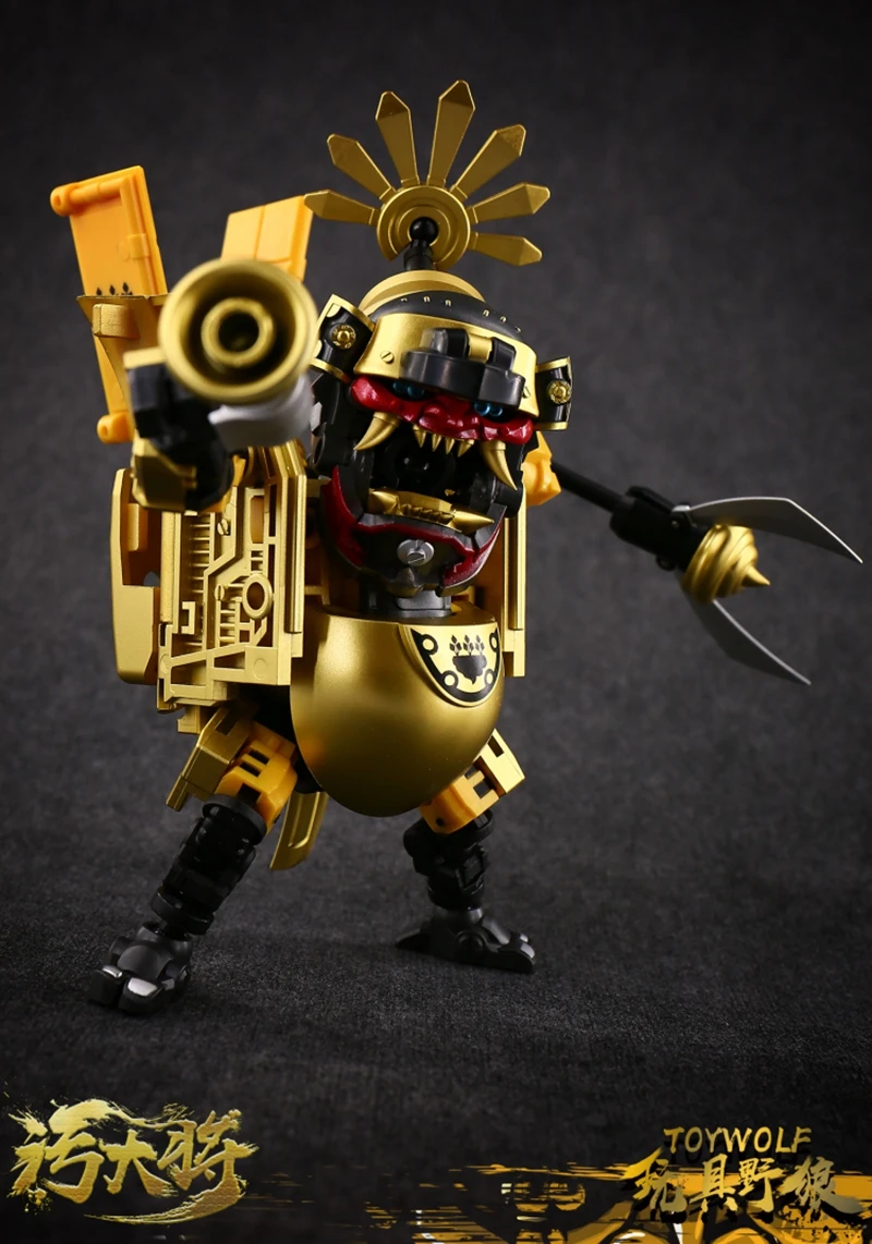 Предпродажа игрушка TOYWOLF волк TW W-01G грязный человек деформация Toile ПВХ фигурки Детские куклы игрушки Фигурки