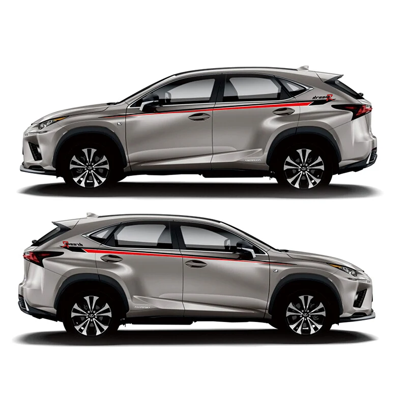 World Datong автомобильный Стайлинг, Спортивная Автомобильная наклейка для Lexus NX200 NX300h Mark Levinson, автомобильная индивидуальная наклейка для кузова, внешние аксессуары