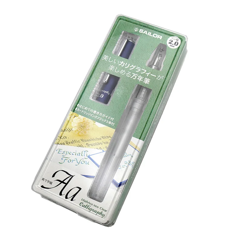 Sailor HighAce neo Clear каллиграфическая ручка TANZAWA 1 0 мм 5 2 12 0155|Перьевые ручки| |