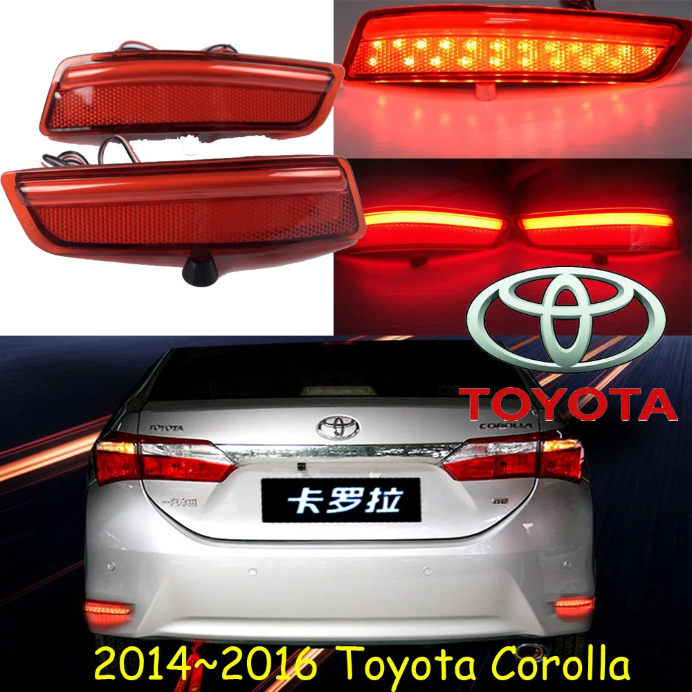 Corolla задний фонарь 2011 ~ 2013/2014 2016 Бесплатная доставка! Светодиодный corolla свет 2
