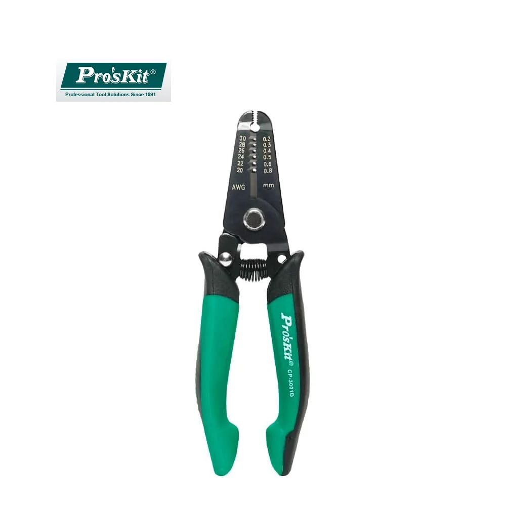 Pro'sKit CP-3001D CP-3002D SK7 10-30 AWG Precision Wire Stripping tool Cutting Plier | Инструменты