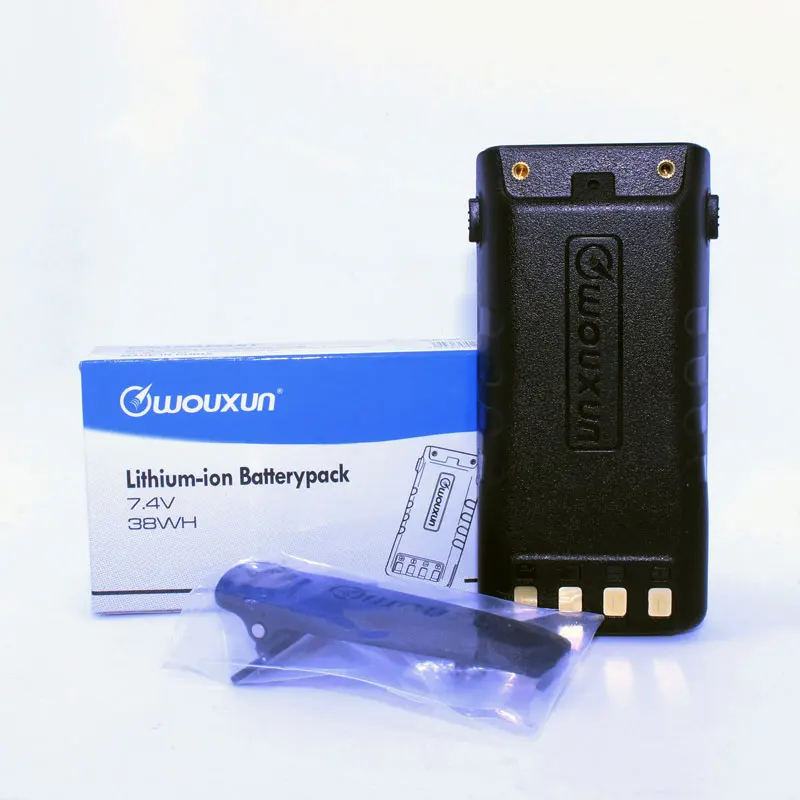 Wouxun DC 7 4 V Высокая емкость 3200mAh(23.68Wh) запасной литий ионный утолщенный Аккумулятор