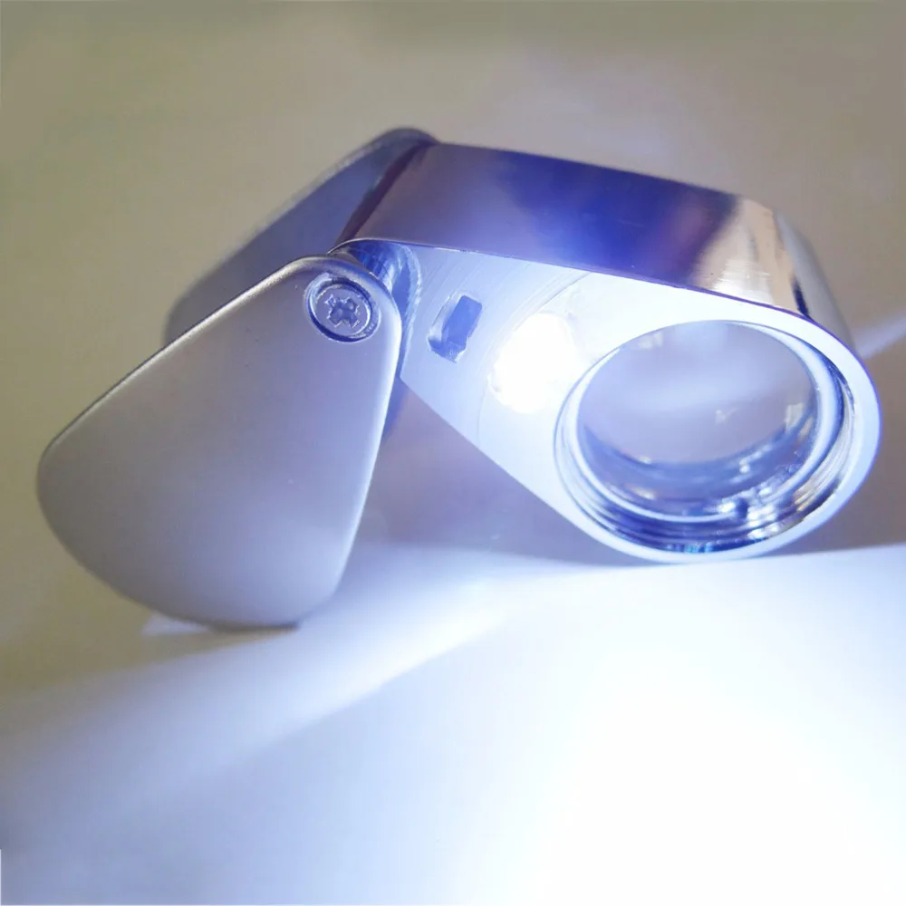 Лидер продаж по всему миру 20x 25 мм Ювелирные изделия в виде объектива лупа с