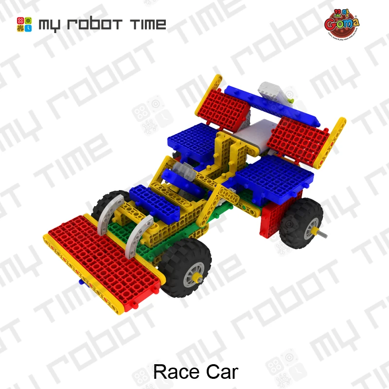 My Robot Time Goma Hand Big Block Build STEM Educational Robotics Learning Kit для начинающих науки летний лагерь
